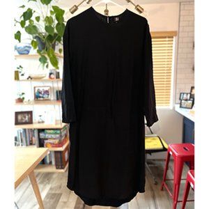Black Frock NYC Silky T - 100% Silk - Size XS
